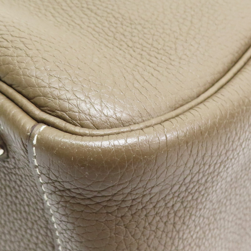 大象灰 Togo牛皮 Lindy 30 D刻 銀扣【HERMES 愛馬仕】-9