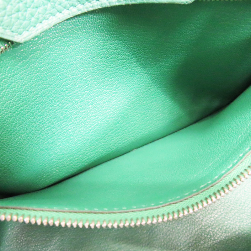 絲絨綠 Togo牛皮 Birkin30 柏金包 手提包 C刻 銀扣【HERMES 愛馬仕】 C刻-6