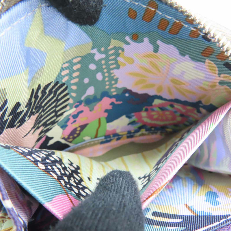 灰色 Epsom牛皮 Silk'in Compact 短夾 W刻【HERMES 愛馬仕】-5