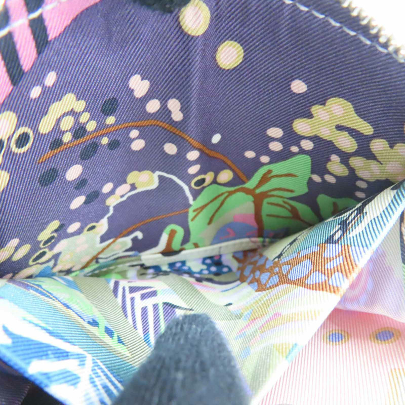 灰色 Epsom牛皮 Silk'in Compact 短夾 W刻【HERMES 愛馬仕】-6