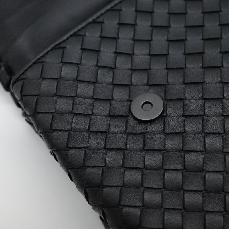 【專櫃 15 萬♥️】Bottega Veneta 寶緹嘉 經典系列 黑色牛皮 編織 單肩包 鏈條包 通勤百搭-7