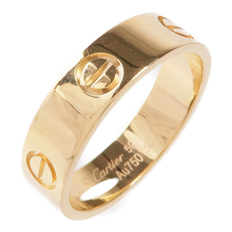 CARTIER 18K黃金Love Ring戒指Cartier#59/US#8.75