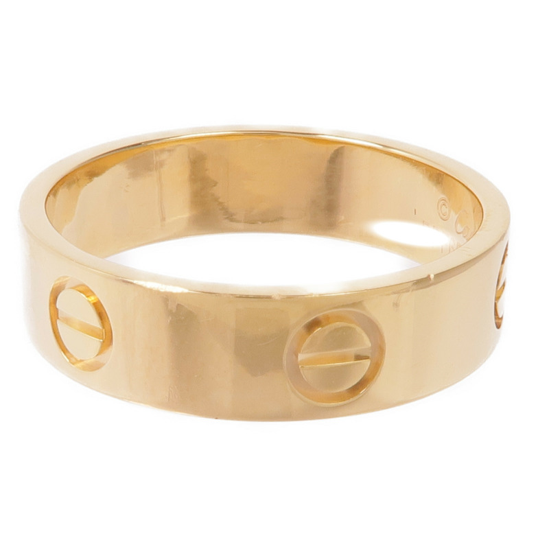 CARTIER 18K黃金Love Ring戒指Cartier#59/US#8.75-2