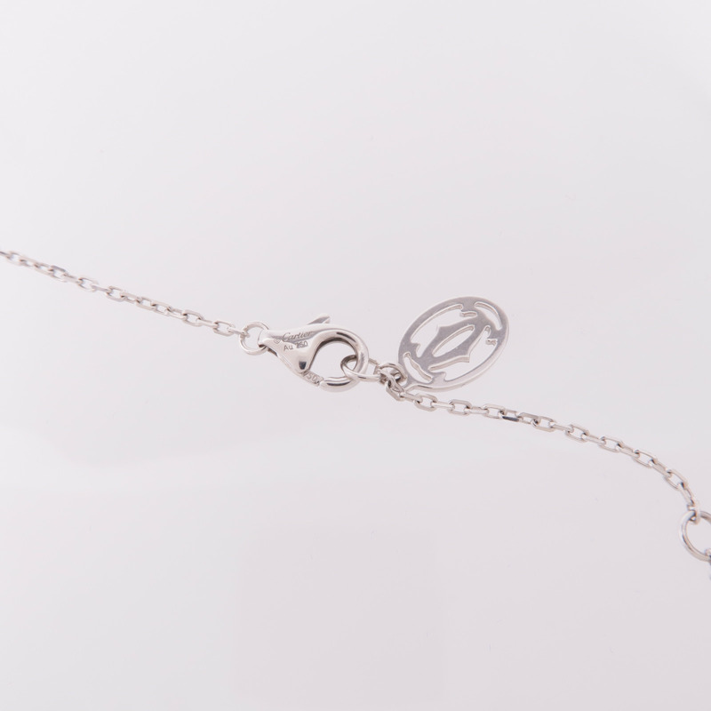 CARTIER 18K白金d'Amour Diamond Pendant鑽石項鍊-3