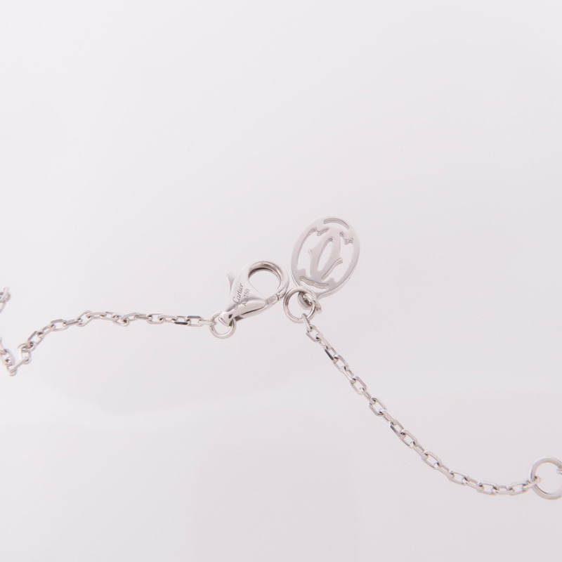 CARTIER 18K白金d'Amour Diamond Pendant鑽石項鍊-4