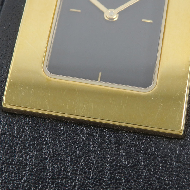 Gucci 女士手鐲腕錶，石英機芯，不鏽鋼皮革錶帶，7800L 電池供電-2