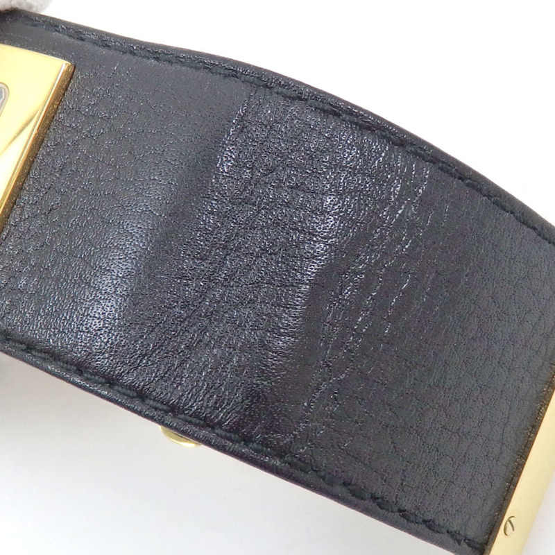 Gucci 女士手鐲腕錶，石英機芯，不鏽鋼皮革錶帶，7800L 電池供電-6