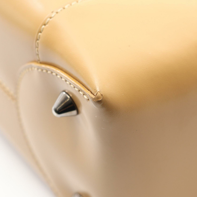 Christian Dior Maris Pearl 手提包，米色皮革，二手女款-4