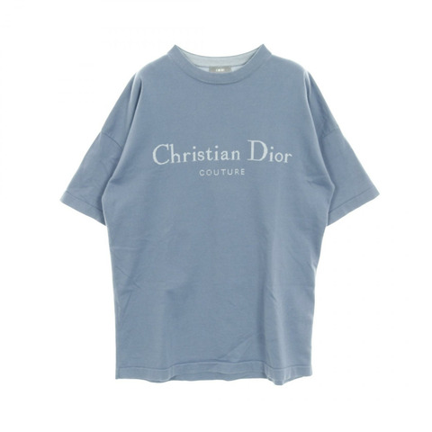 Christian Dior Couture 純棉藍色T卹 #XS 二手男款