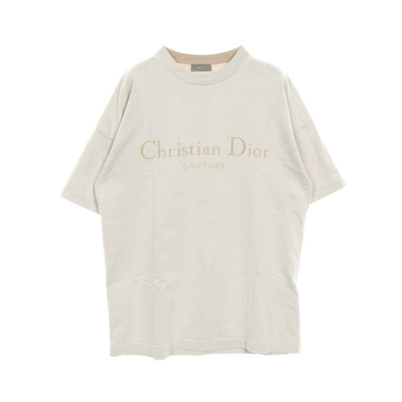 Christian Dior Couture 純棉白色T卹 #XS 二手男款-0