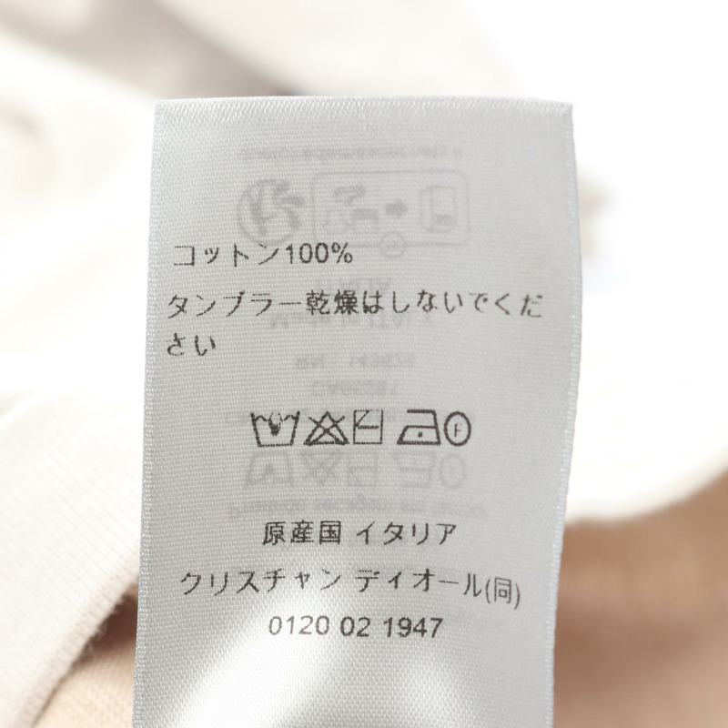 Christian Dior Couture 純棉白色T卹 #XS 二手男款-3