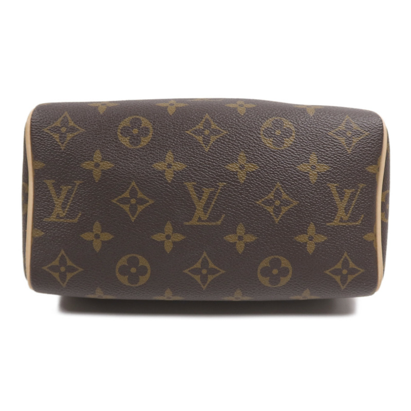 LOUIS VUITTON Monogram Speedy Bandouliere 20金扣手挽肩背兩用袋-3