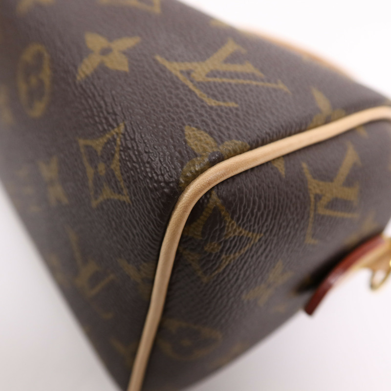 LOUIS VUITTON Monogram Speedy Bandouliere 20金扣手挽肩背兩用袋-8