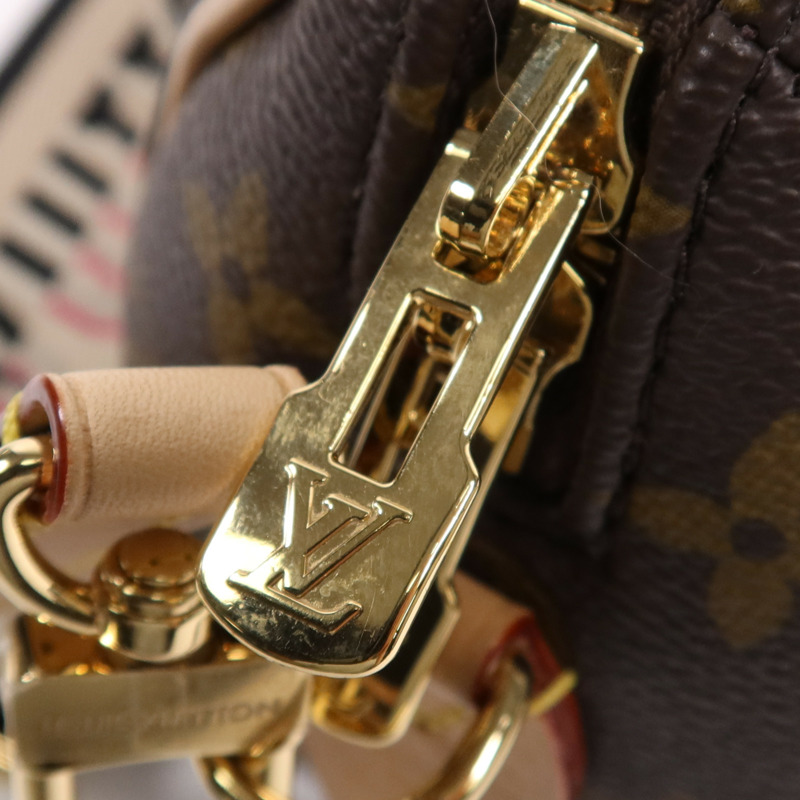 LOUIS VUITTON Monogram Speedy Bandouliere 20金扣手挽肩背兩用袋-12