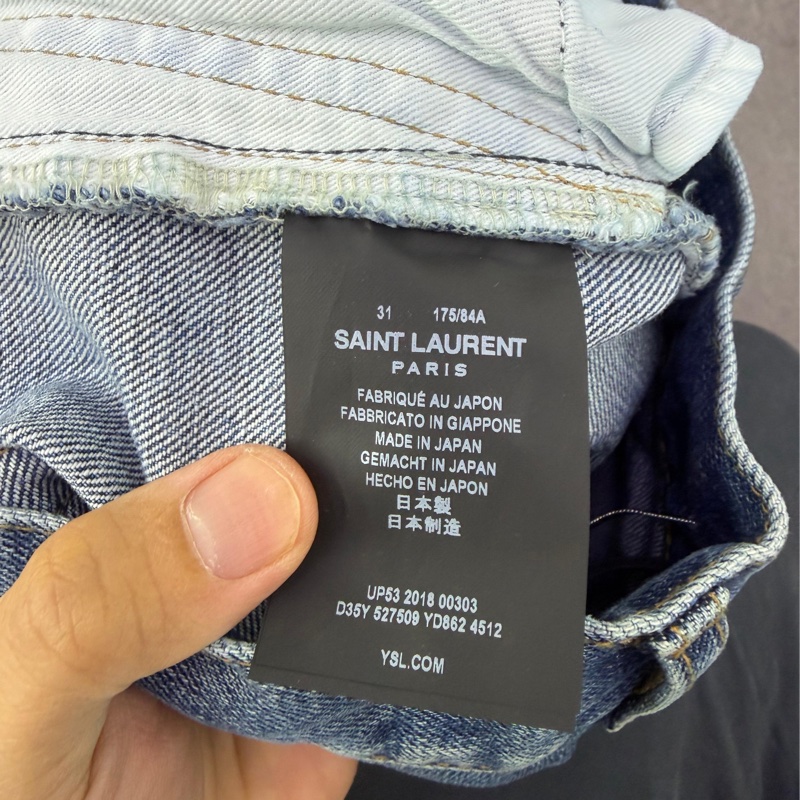 Saint Laurent 牛仔褲-4