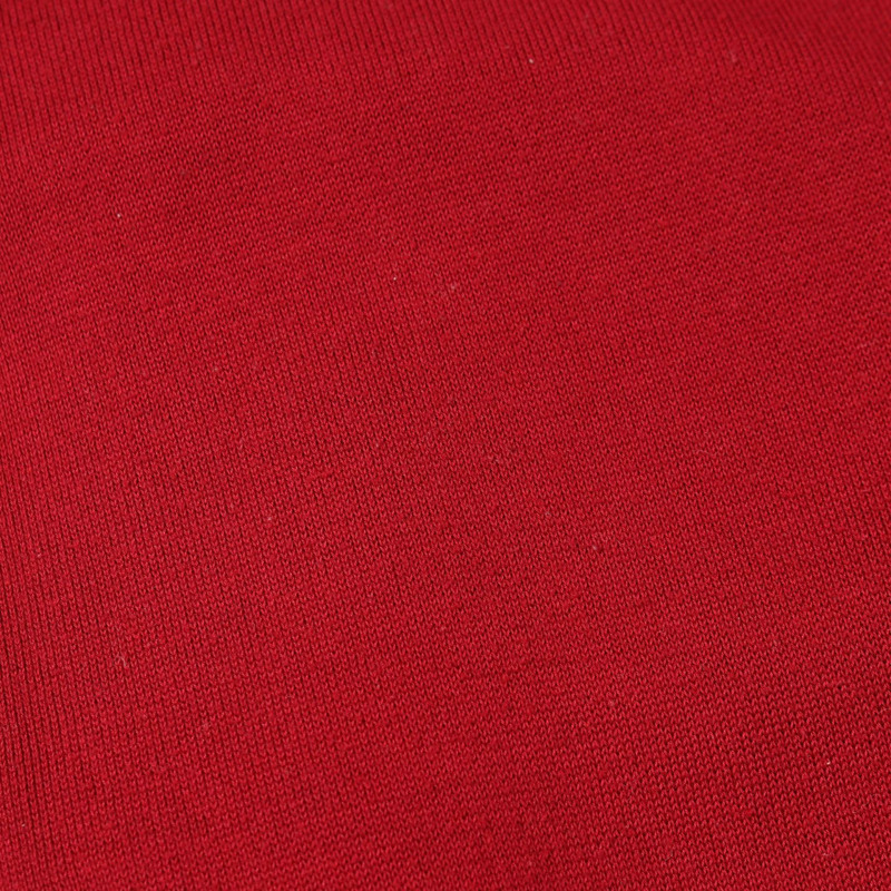 GUCCI 雙 G 短袖洋裝 340513 純棉 紅色 #XS 二手女款-4