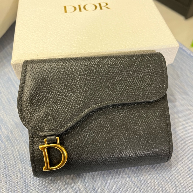 Dior 短夾 附盒子 防塵袋-0