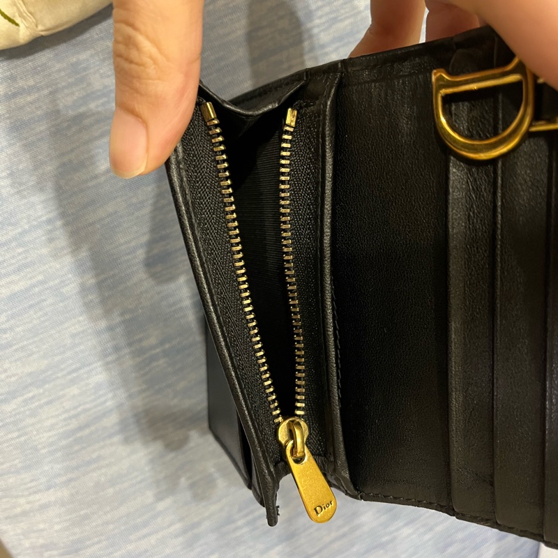 Dior 短夾 附盒子 防塵袋-2