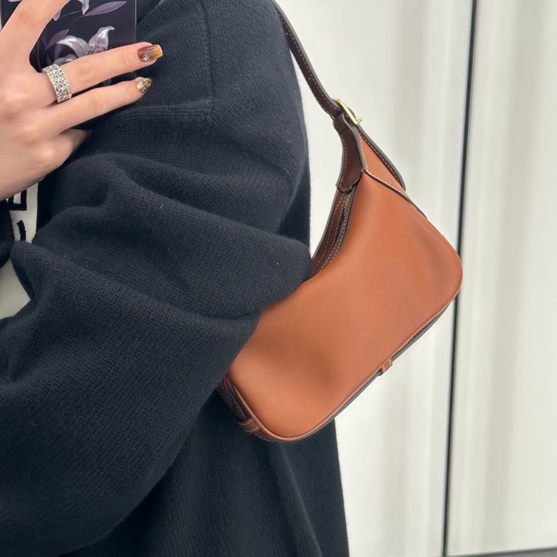 Celine Romy Mini 焦糖啡 全皮-3