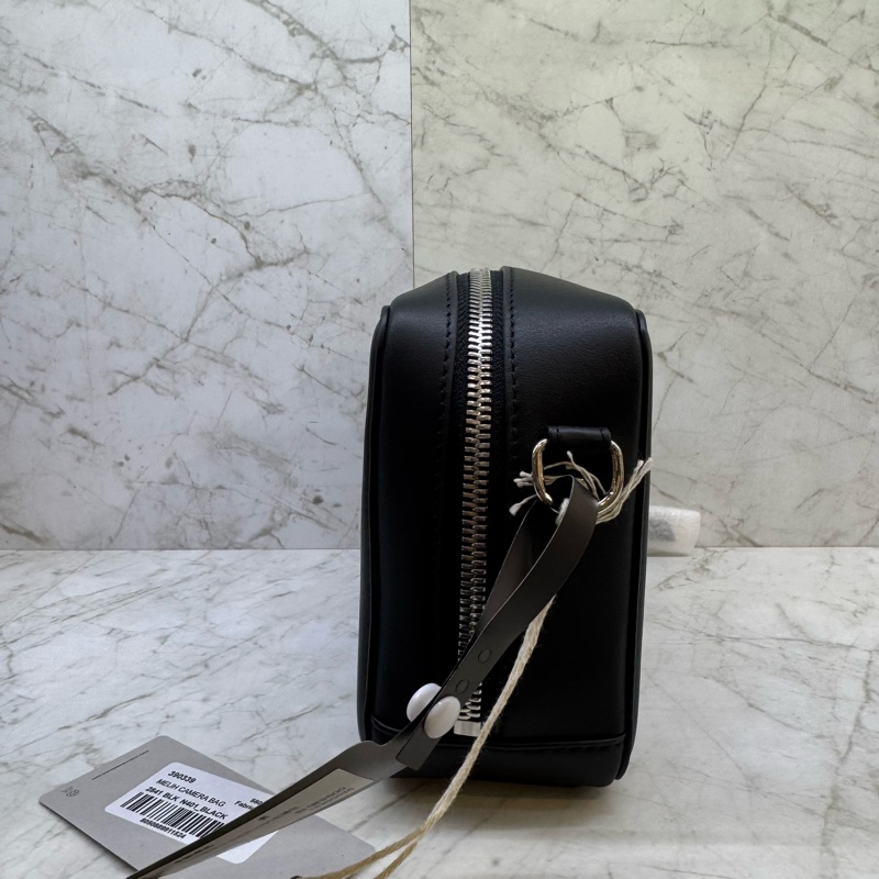 VIVIENNE WESTWOOD黑色全皮星球LOG0相機包-3