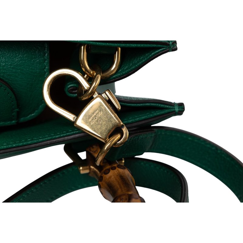 Gucci Diana古馳黛安娜竹節迷你手提包-12