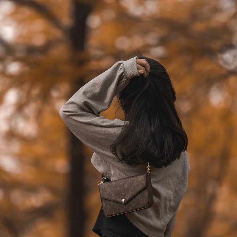 LOUIS VUITTON 經典三合一WOC鍊包 - 玫紅-10