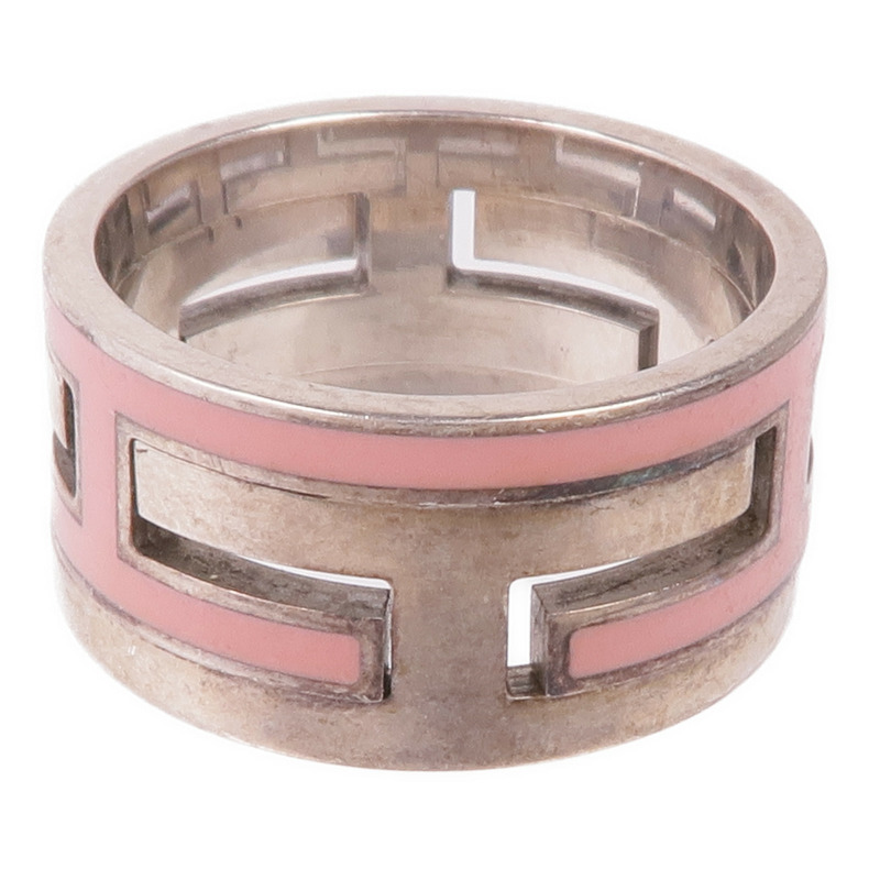 HERMES 925純銀Move H Ring戒指Hermes#52/US#6-7