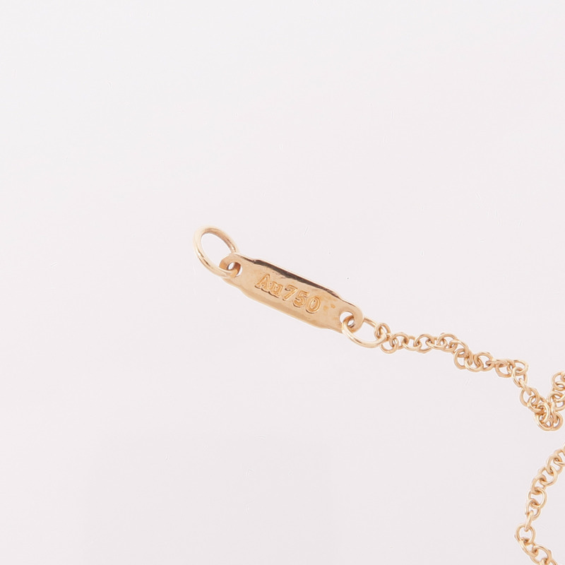 TIFFANY&CO 18K玫瑰金Solitaire Diamond Necklace鑽石項鍊-6