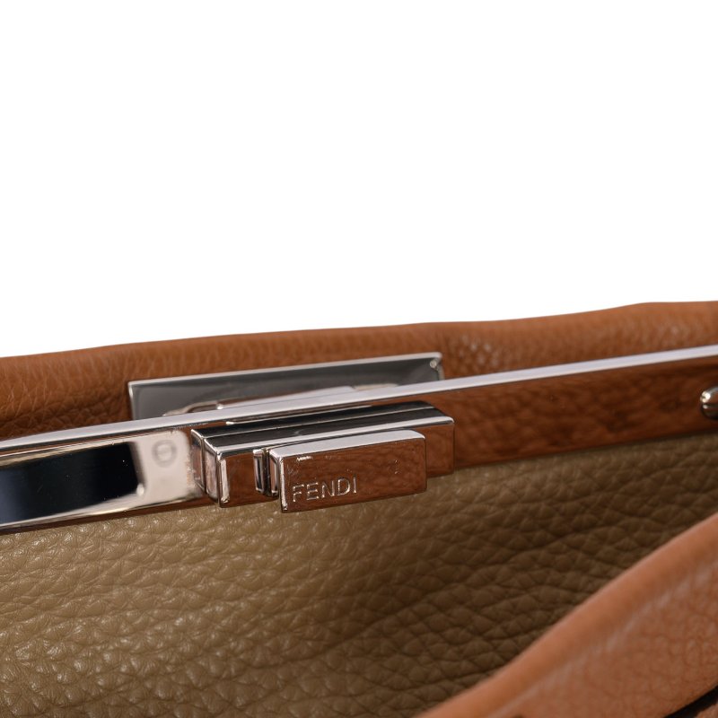 FENDI芬迪Peekaboo手挽肩背兩用包-8