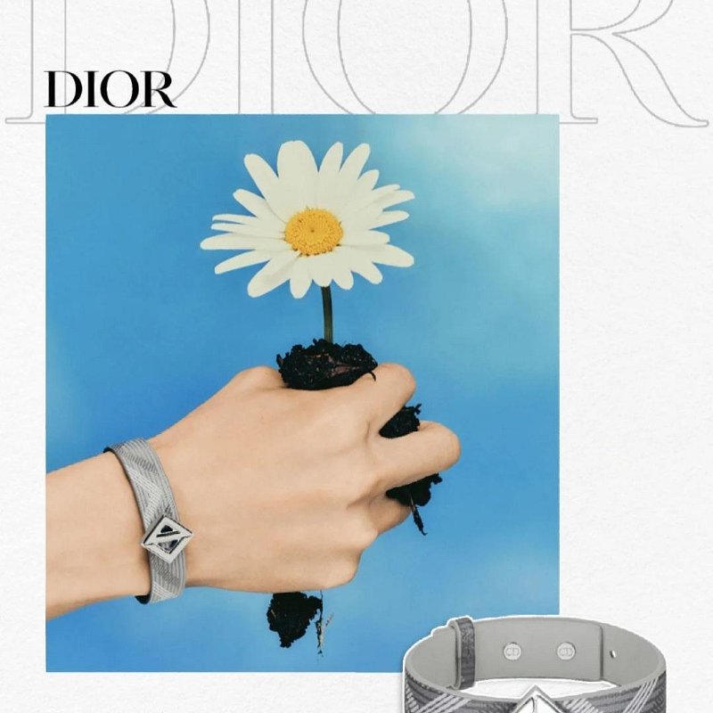 💎Han's house精品服飾💎DIOR Diamond 圖案 手環 手鍊 德國製 現貨 原價15700-2