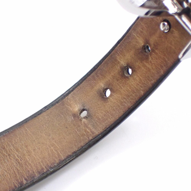 寶格麗 B-ZERO 1 女士石英腕錶，不鏽鋼錶殼搭配皮革錶帶，型號 BZ22S，電池供電，鑲嵌 12 顆鑽石，貨號 C2015523-7