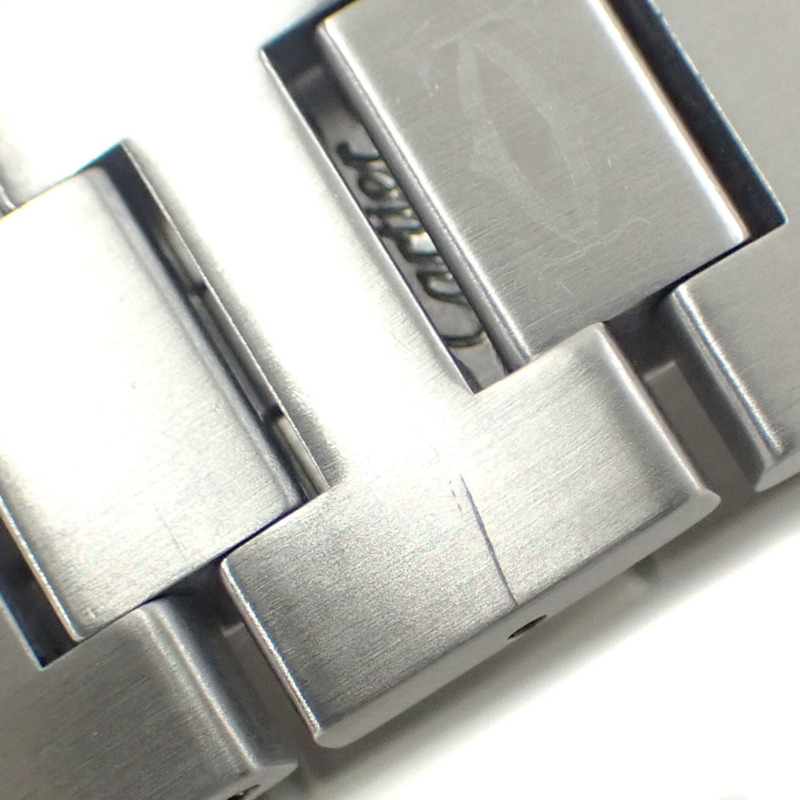 卡地亞 Pasha C 女士自動機械腕錶,不鏽鋼材質,型號 W31015M7-9