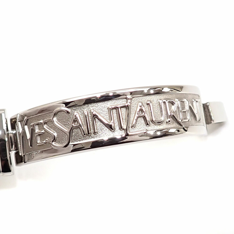 伊夫聖羅蘭女士手鐲腕錶,石英機芯,不鏽鋼材質,型號5421-H18687Y,電池供電-3