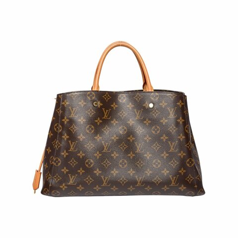 LV路易威登老花蒙田Montaigne中號手提包