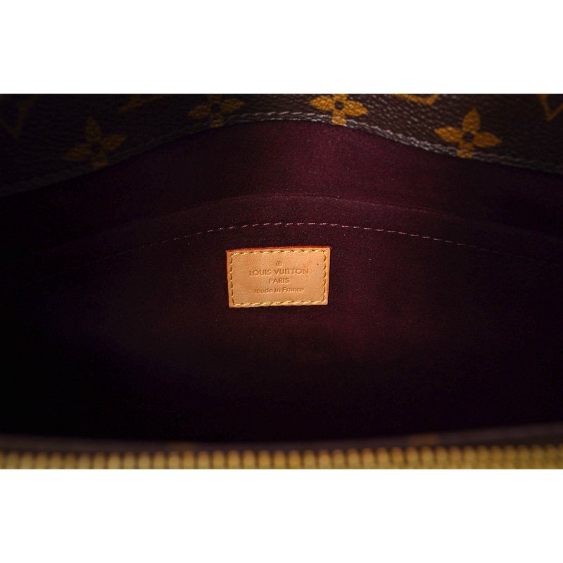 LV路易威登老花蒙田Montaigne中號手提包-4