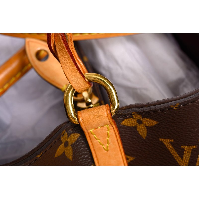 LV路易威登老花蒙田Montaigne中號手提包-9