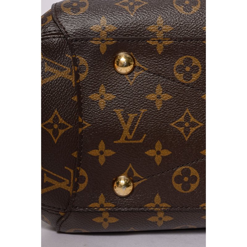 LV路易威登老花蒙田Montaigne中號手提包-10