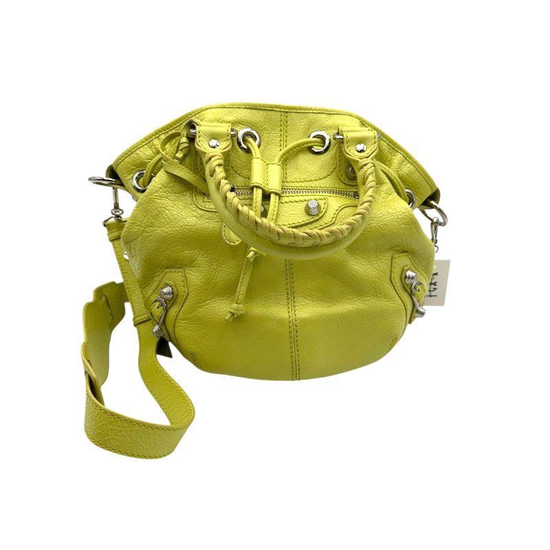 【美收精品】BALENCIAGA 黃色手提包 B-969【隔月月中將轉賣至日本 上架期限30天】-0