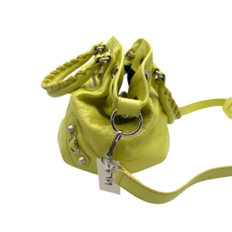 【美收精品】BALENCIAGA 黃色手提包 B-969【隔月月中將轉賣至日本 上架期限30天】-2