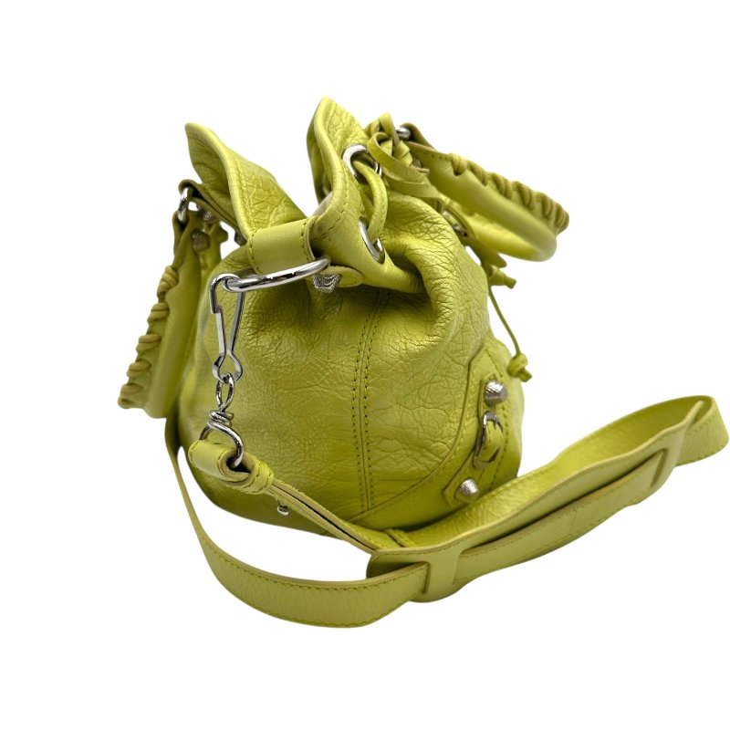 【美收精品】BALENCIAGA 黃色手提包 B-969【隔月月中將轉賣至日本 上架期限30天】-3