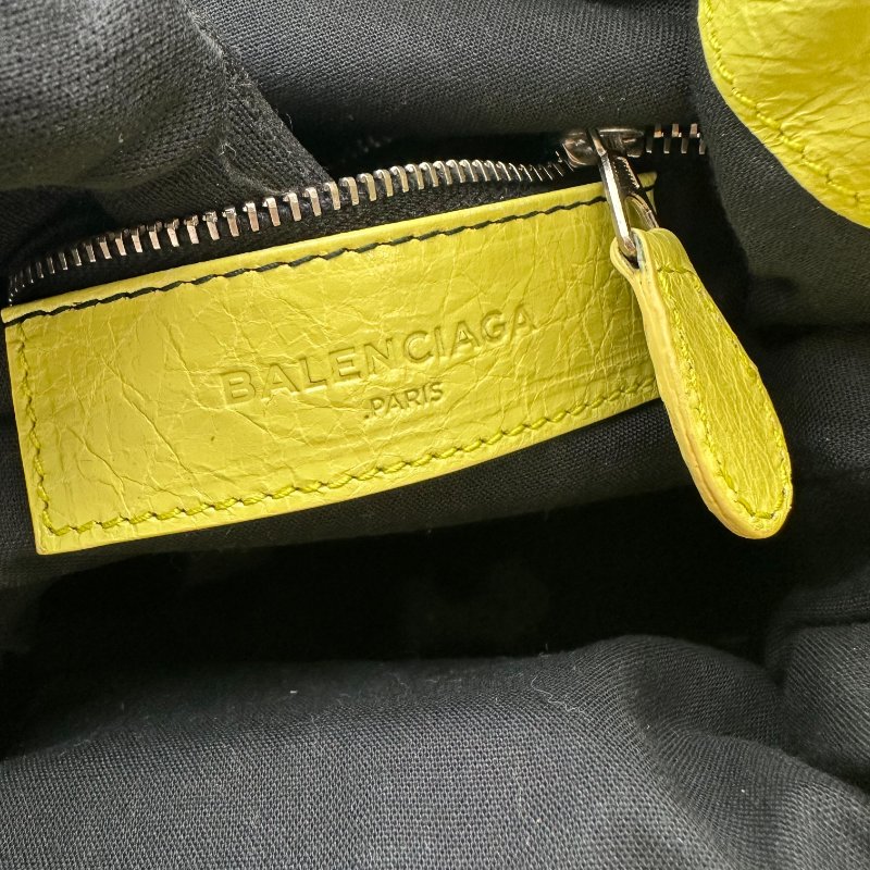 【美收精品】BALENCIAGA 黃色手提包 B-969【隔月月中將轉賣至日本 上架期限30天】-7