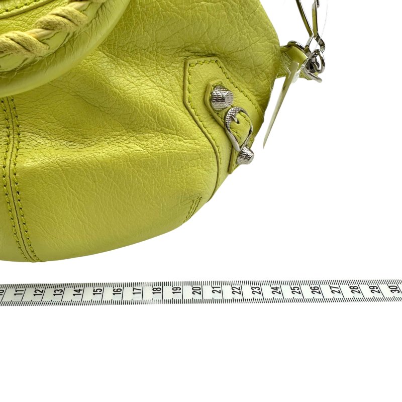 【美收精品】BALENCIAGA 黃色手提包 B-969【隔月月中將轉賣至日本 上架期限30天】-9