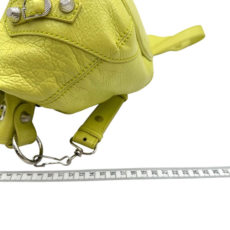 【美收精品】BALENCIAGA 黃色手提包 B-969【隔月月中將轉賣至日本 上架期限30天】-10