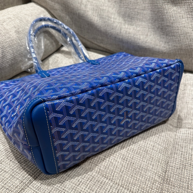 Goyard Artois PM 托特包 藍色 sky blue 全新-2