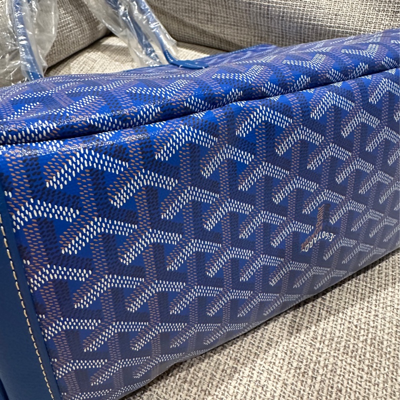 Goyard Artois PM 托特包 藍色 sky blue 全新-3