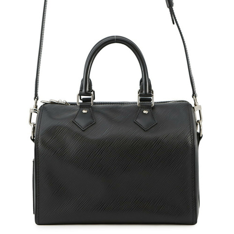 路易威登 Epi Speedy Bandouliere 25 手提包 M51278 兩用單肩背包 黑色