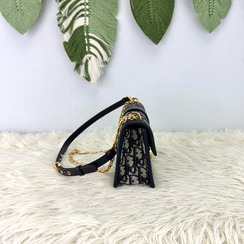 DIOR Montaigne 30 Small Size 晶片款 2024年 單肩斜肩包-3