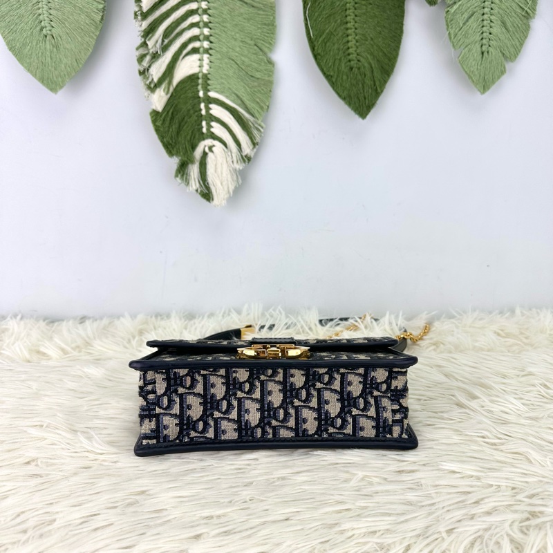 DIOR Montaigne 30 Small Size 晶片款 2024年 單肩斜肩包-5