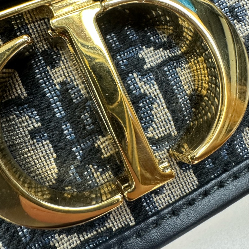 DIOR Montaigne 30 Small Size 晶片款 2024年 單肩斜肩包-8