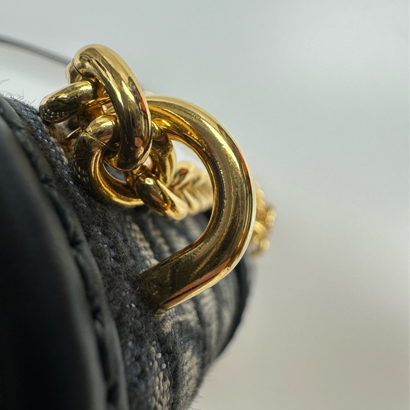 DIOR Montaigne 30 Small Size 晶片款 2024年 單肩斜肩包-15